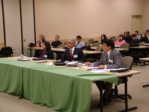 Judges in action